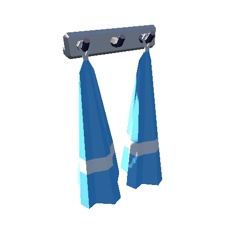 housepack_holder_with_towels_1 Blue